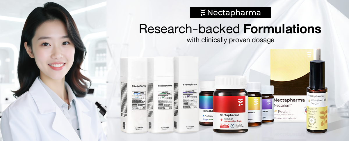 Nectapharma 
`Research-backed Formulations`